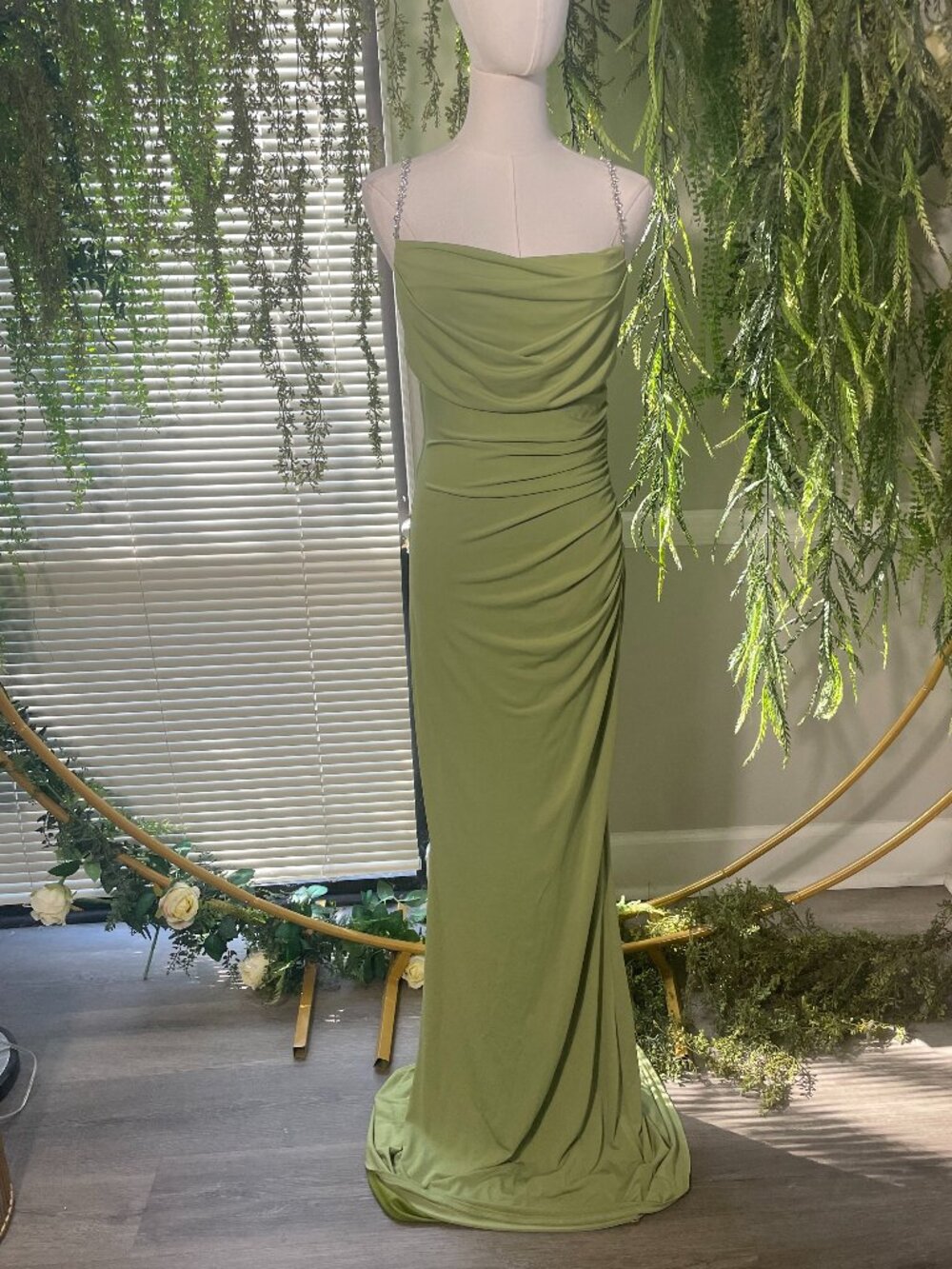 Katie May | Lolita Gown in Avocado